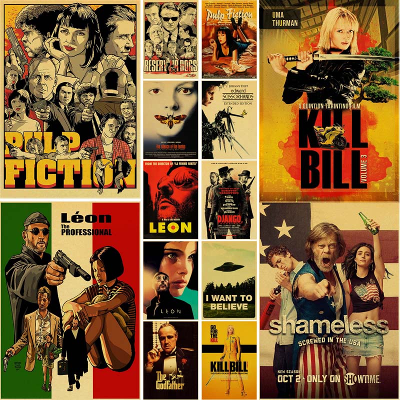 Dfango Tranh Giấy Dán Tường In Hình Phim Truyền Thống retro Trang Trí Nhà Cửa