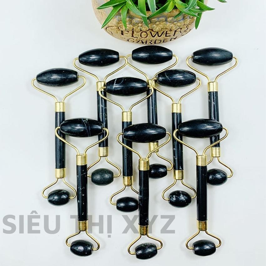 Cây Lăn Mặt Đá, Massage Mặt, Con Lăn Mát Xa Hai Đầu Bằng Đá Tự Nhiên Giúp Nâng Cơ, Mờ Nếp Nhăn Và Giảm Mỡ Body - Y88