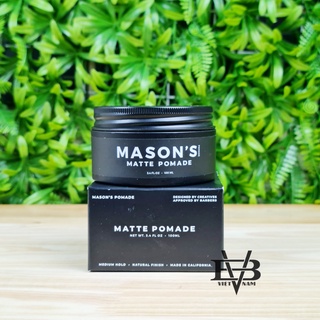 Sáp vuốt tóc Mason’s Matte Pomade 100ml cao cấp Mỹ