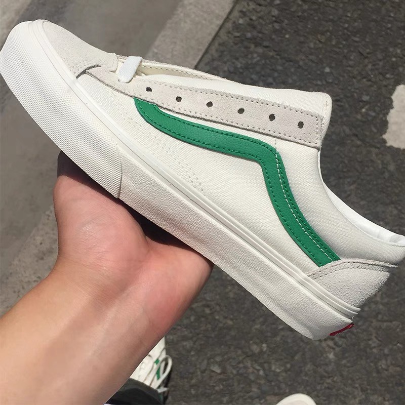 Giày Sneaker Nam,Giày Vans [REAL] Style 36 Red cho nam nữ