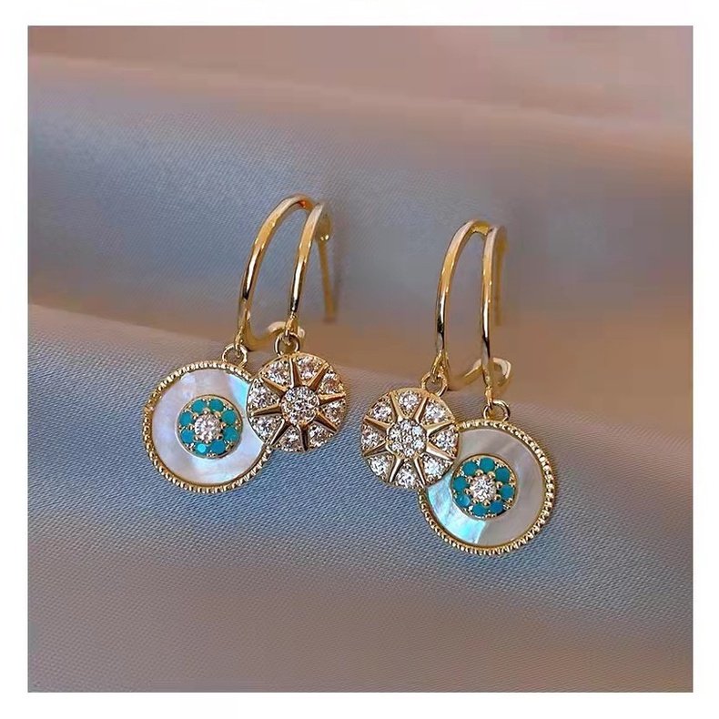 Khuyên Tai Kẹp Vành Nhỏ Phong Cáchifty 2022 Sang Trọng Retro Âu Mỹ