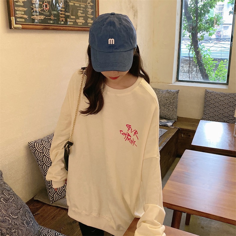 áo nỉ  sweater phong cách Hàn Quốc dài tay nữ ulzzang Cao Cấp | BigBuy360 - bigbuy360.vn