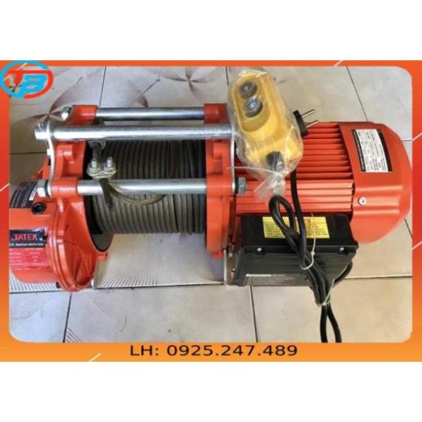 Máy Tời Điện JATEX 30 mét cáp thép Thái Bình Vina
