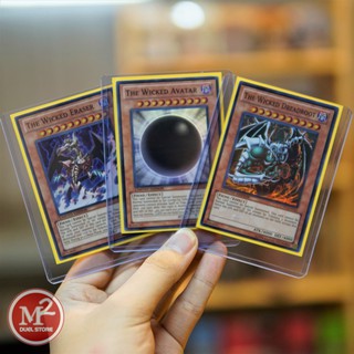Combo 3 Lá Bài Yugioh Tà Thần AVATAR - ERASER - DREADROOT Wicked God - Super Rare