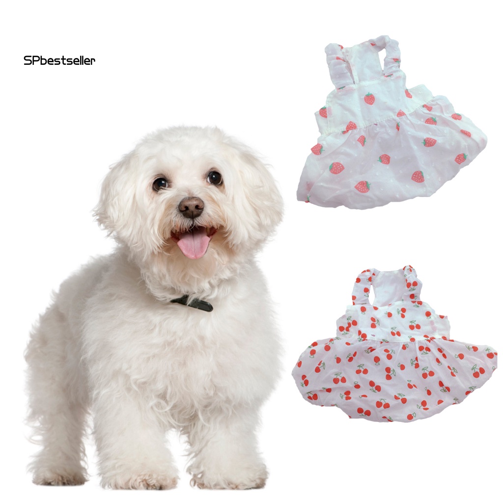 Đầm Sát Nách Thời Trang Mùa Xuân Cho Cún Cưng