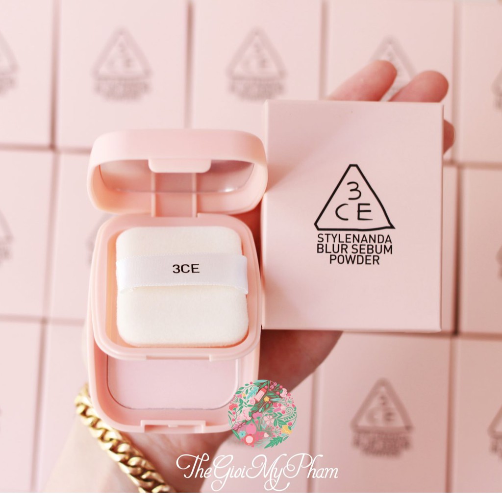 Phấn Phủ Nén 3CE Blur Sebum Powder 7.4g | BigBuy360 - bigbuy360.vn
