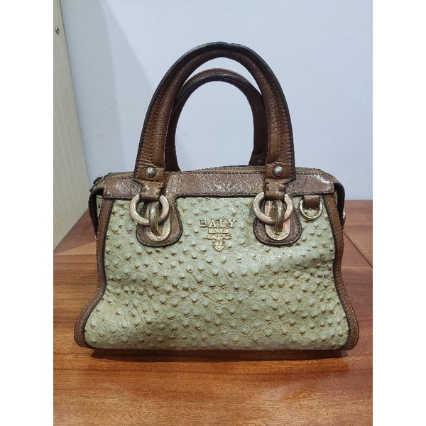 Túi Bally da đà điểu