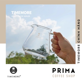 Bình thuỷ tinh phục vụ cà phê Timemore - Timemore Coffee Server - Dung tích 360/600ml
