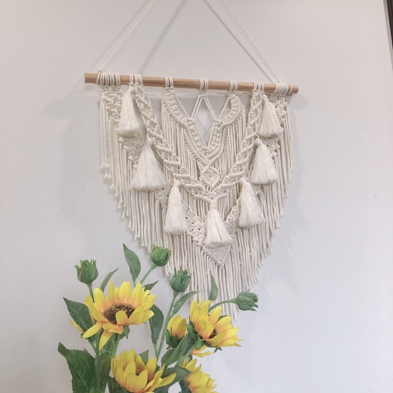 N5 mành tết macrame treo trang trí phòng decor nội thất