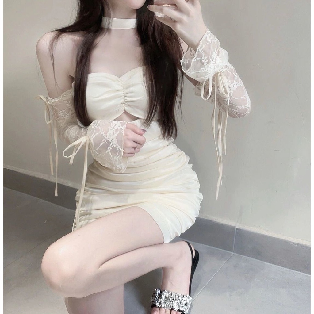 Đầm Ôm Hai Dây Thời Trang Mùa Hè Gợi Cảm Sành Điệu Cho Nữ