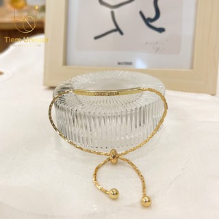 Vòng tay hình học vàng gold love dream VT.03 Tiệm Unique