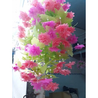 Sỉ Hoa Giấy Lụa Treo Tường