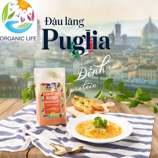 Đậu lăng đỏ hữu cơ Sottolestelle 500g