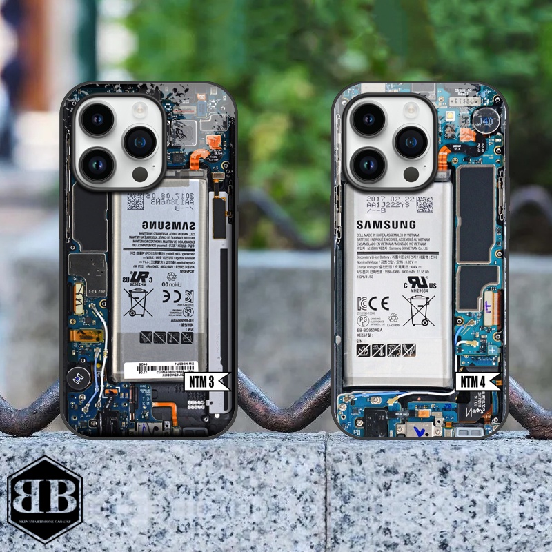 Ốp lưng kính cường lực Iphone 14 Pro / Iphone 14 Pro Max nội thất máy sáng tạo