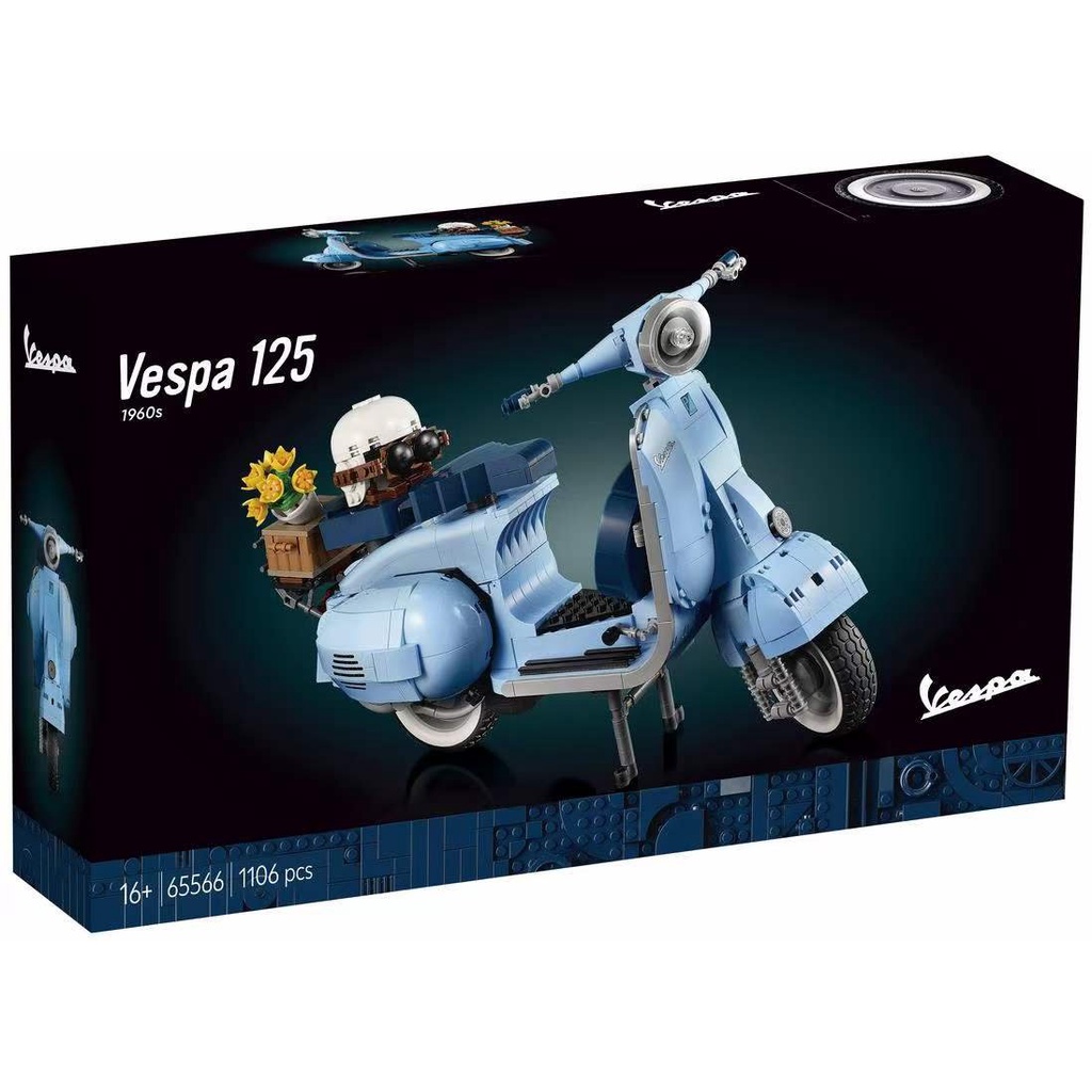 Đồ chơi Lắp ráp mô hình Technic 65566 xe vespa 125