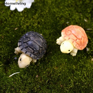 Set 2 Tượng Rùa Mini Trang Trí Sân Vườn