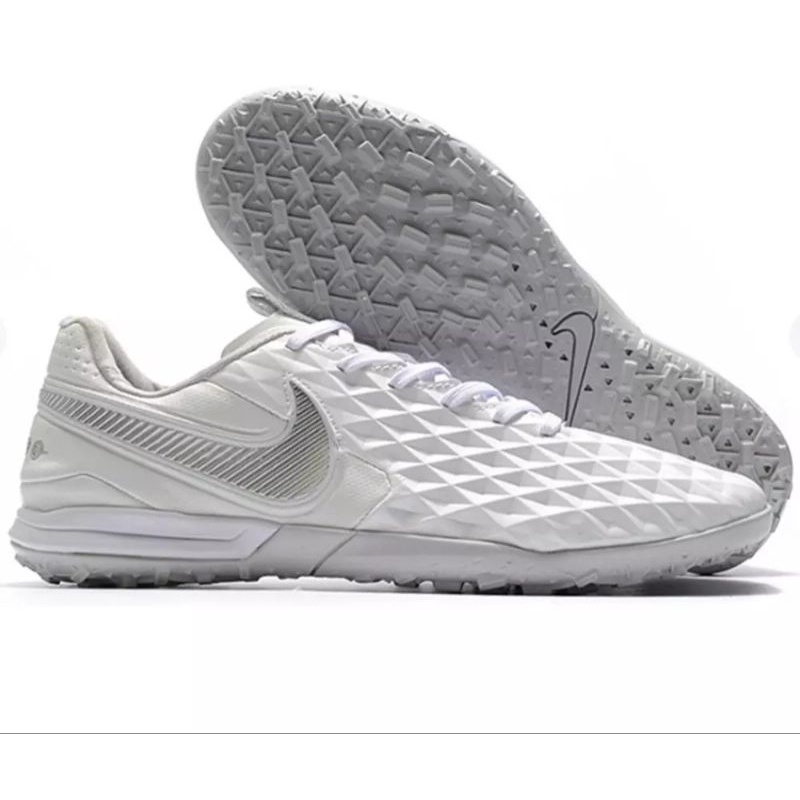 Giày đá bóng tiempo lengend 8 trắng TF