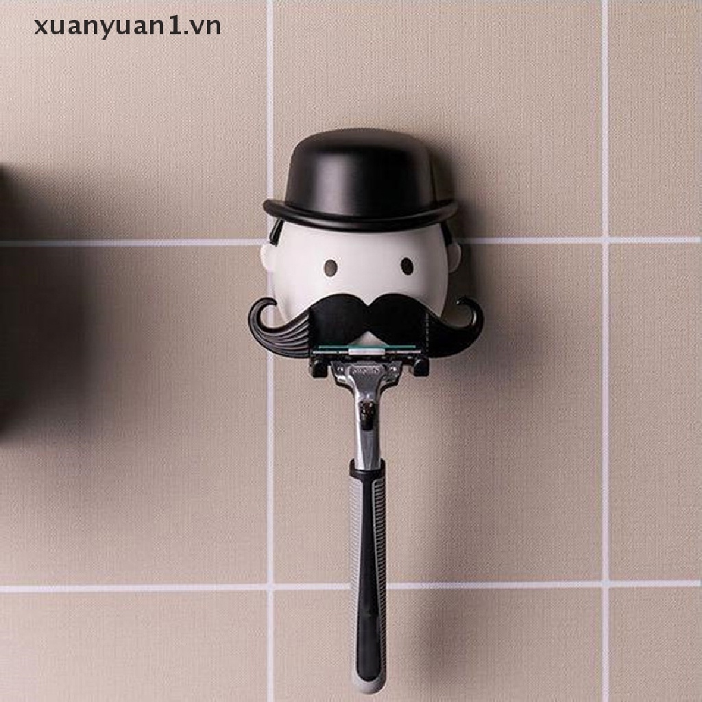 Giá Đỡ Dao Cạo Râu Bằng Nhựa Gắn Tường Nhà Tắm Tiện Dụng
