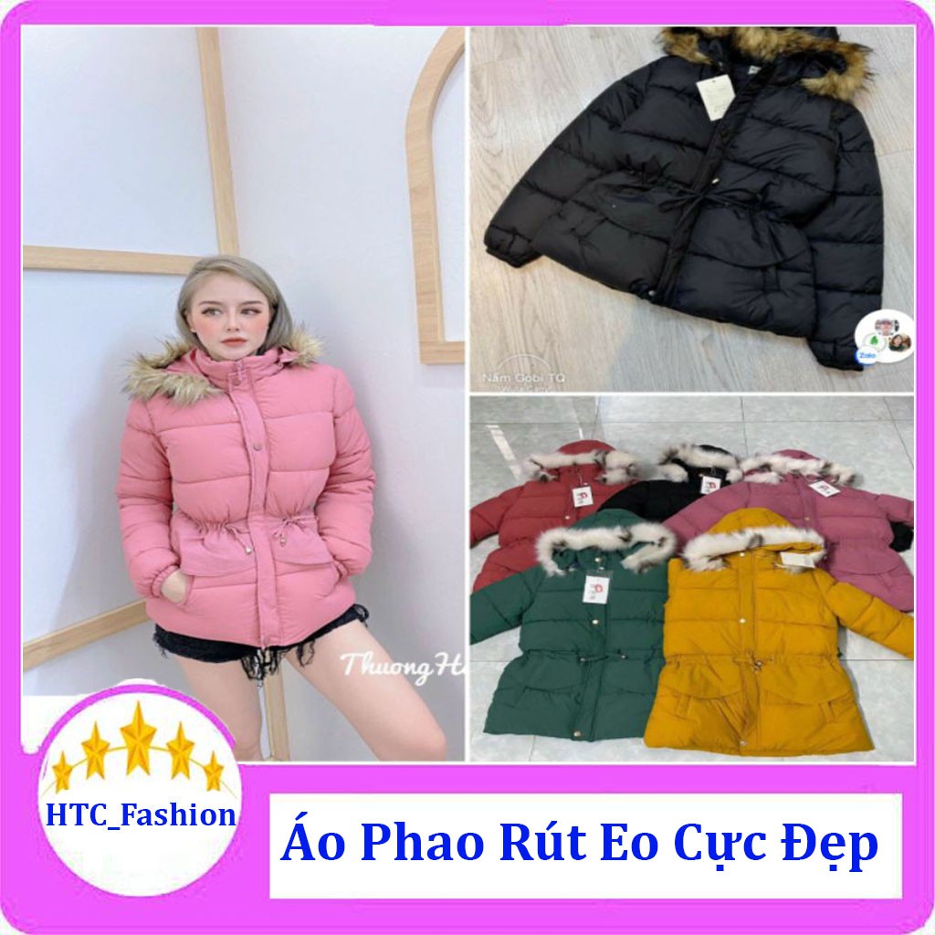 [XẢ XẢ XẢ] Áo Khoác Phao Nữ Dáng Ngắn Ba Lớp Rút Eo - Hàng Loại 1 Chuẩn Xịn | BigBuy360 - bigbuy360.vn