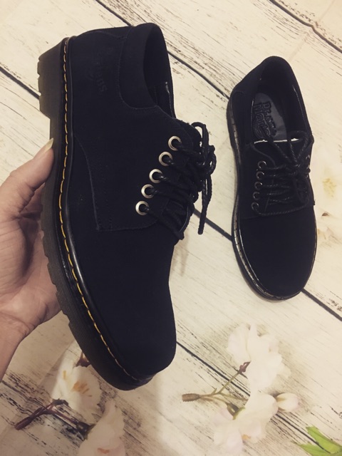 Giày Dr Martens Da Bò Lộn -Bảo Hành 12 Tháng