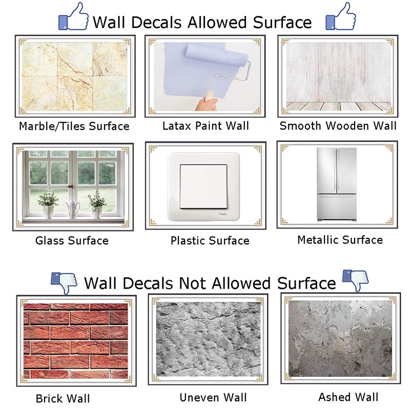 [Mới] Sticker Dán Tường Tự Dính Bằng PVC In Họa Tiết Lá Cây Xanh Trang Trí Phòng Khách / Phòng Ngủ / Phông Nền TV