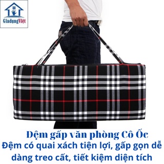 Đệm gấp văn phòng 55x170cm hoặc 70cm x 180cm