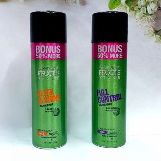 🍁KEO XỊT TẠO KIỂU TÓC GARNIER® FRUCTIS STYLE HAIRSPRAY 24H HOLD 353g BONUS 50% MORE