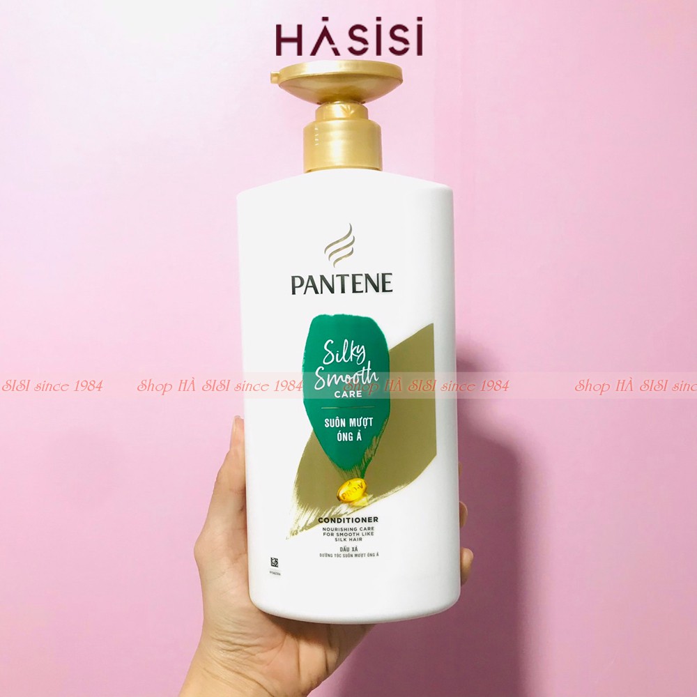 DẦU XẢ PANTENE Suôn Mượt Óng Ả PRO-V SILKY SMOOTH CARE