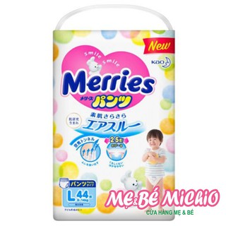 BỈM QUẦN MERRIES SIZE L 44 (CHO BÉ TỪ 9-14KG)