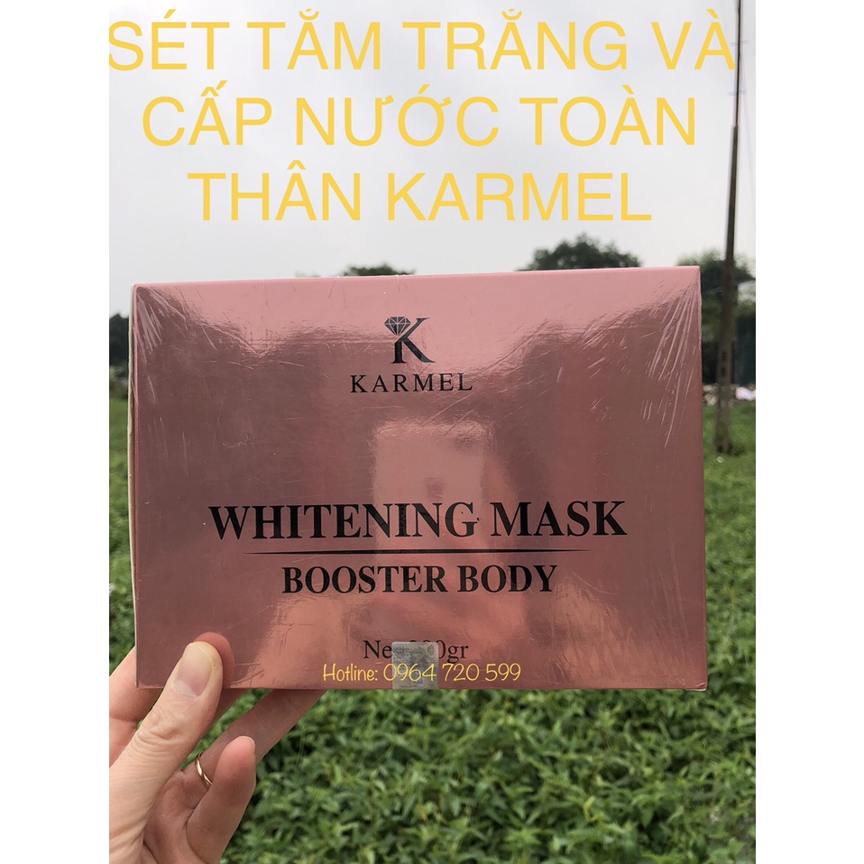 [KAMEL] Sét tắm trắng cấp nước toàn thân Giúp Da Trắng Sáng Mềm Mịn - Dưỡng Trắng Da Dưỡng Ẩm