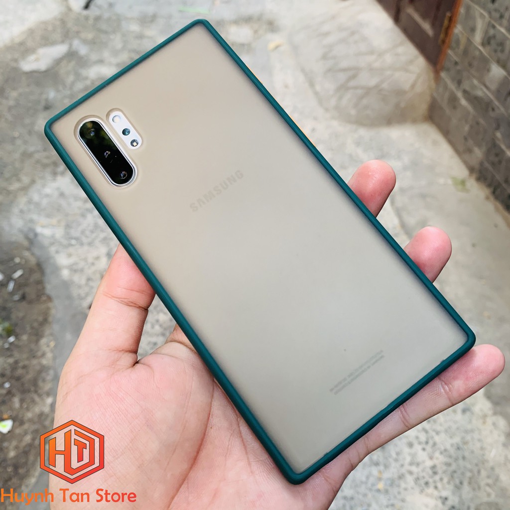 Ốp lưng Samsung Note 20 Ultra, Note 10 Plus, Note 10 , Note 8 , Note 9 trong nhám viền màu ver 1 | BigBuy360 - bigbuy360.vn