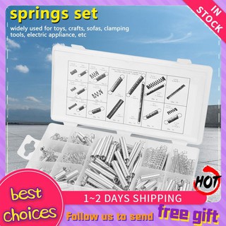 Set 200 Lò Xo Bằng Thép Carbon 20 Size Chuyên Dụng