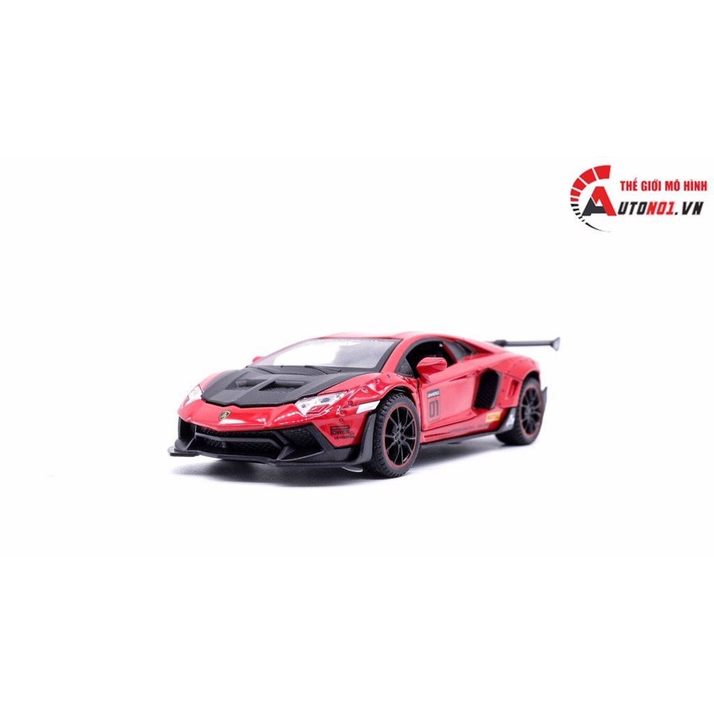 MÔ HÌNH XE LAMBORGHINI LP770 RED 1:32 DOUBLE HORSES 7327