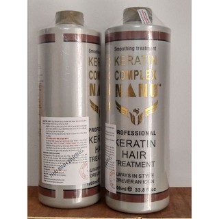 Hấp ủ phục hồi tóc keratin Nano Complex. 1000ml