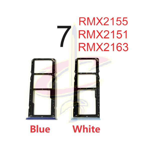 Khay Đựng Sim Điện Thoại Tiện Dụng Cho Realme 7 Pro 7i 5G Giá Đỡ