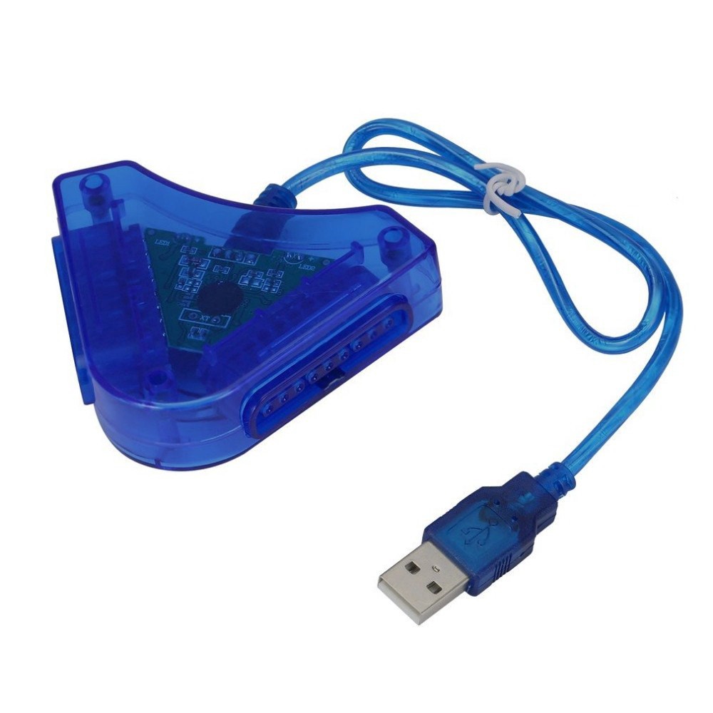 Dây cáp nối 2 cổng USB cho tay cầm chơi game PS1 PS2 -Hàng nhập khẩu