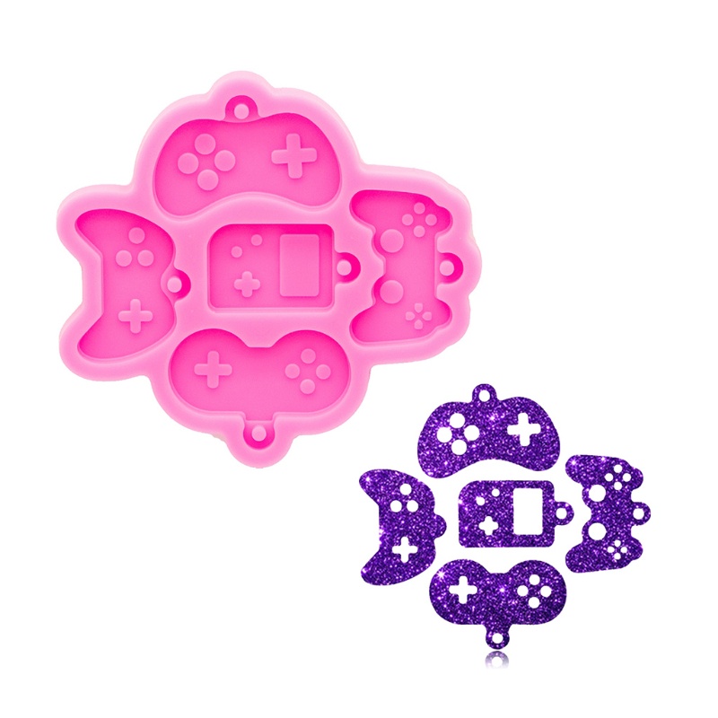 Khuôn Silicone Làm Móc Khóa / Trang Sức Hình Tay Cầm Chơi Game DIY