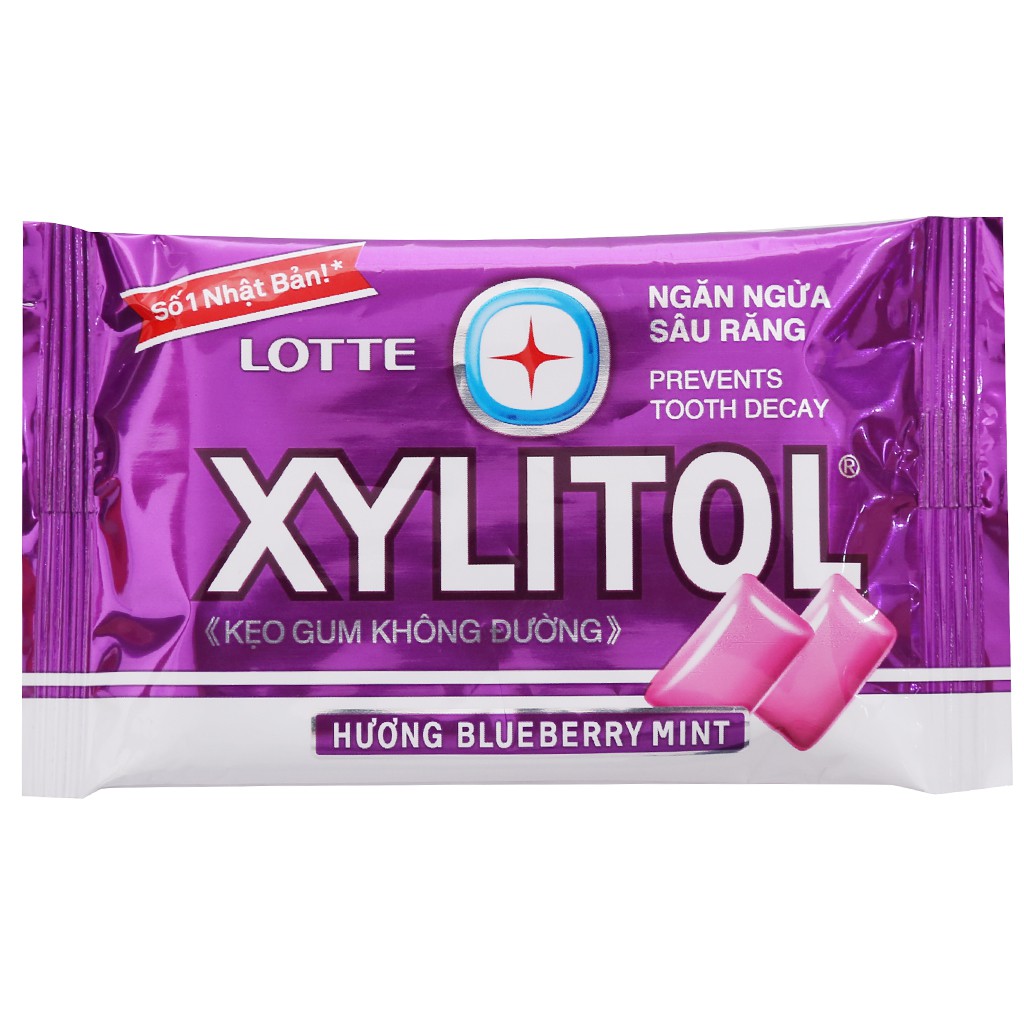 Kẹo gum không đường Lotte Xylitol [xilytol, xilitol, xylytol]