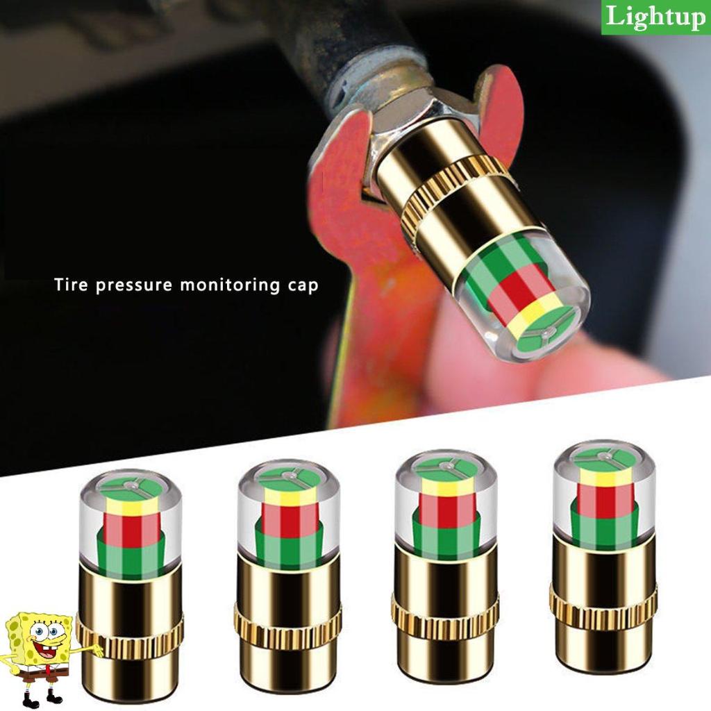 Nắp van lốp Xe chống trộm Màn hình áp suất Lốp cảm biến Nắp cảnh báo