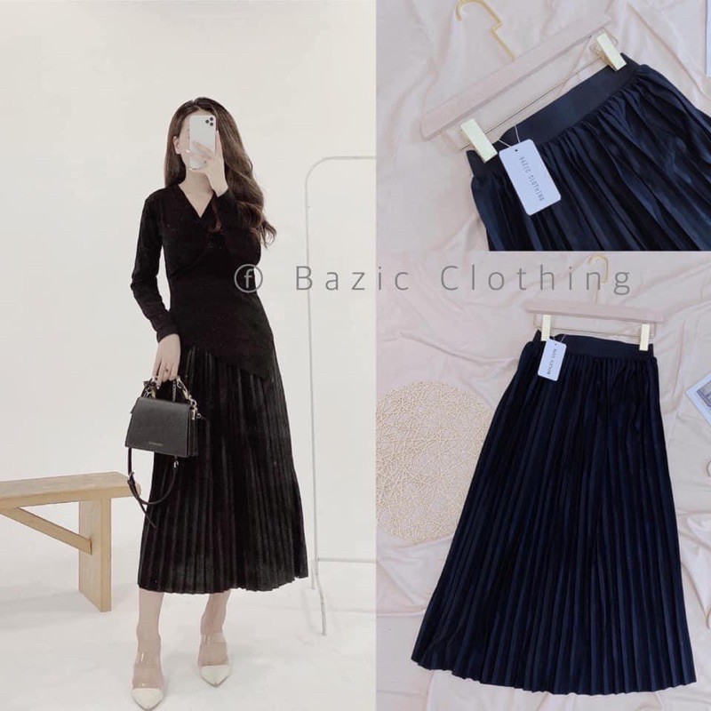 CHÂN VÁY XẾP LY DÁNG DÀI | BigBuy360 - bigbuy360.vn