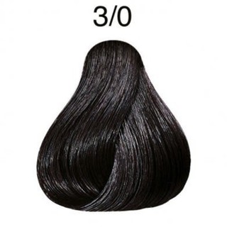 Thuốc nhuộm tóc tại nhà màu đen nâu tự nhiên 3/0 black natural hair dye cream