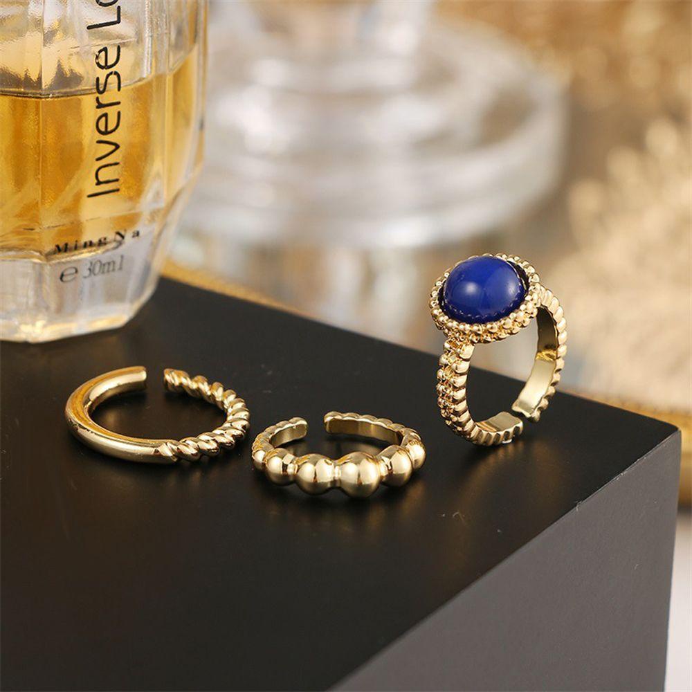 Bộ Nhẫn Hình Chú Ếch Phong Cách Punk Cá Tính Cho Nữ