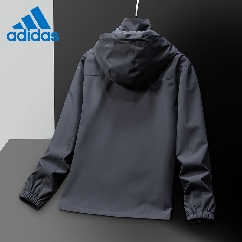 Adidas Áo Khoác Thể Thao Chống Thấm Nước Thời Trang Cho Nam