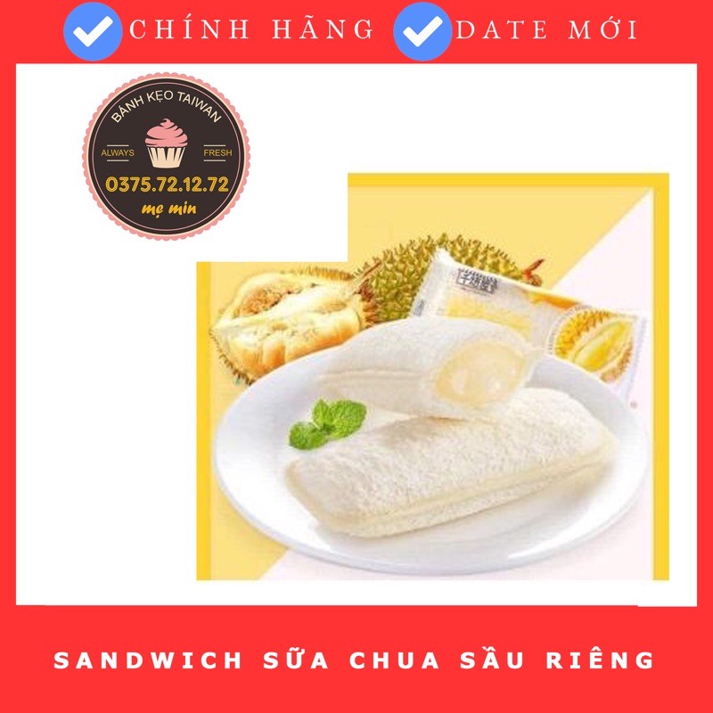 [SG sẵn ] 1kg bánh sữa chua sầu riêng đài loan thơm ngon