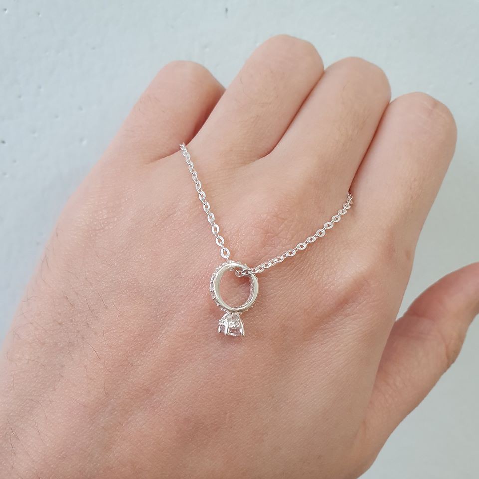 Dây chuyền charm chiếc nhẫn