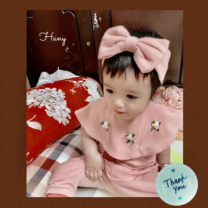 [Hany Baby] Set Tuban + Yếm Cotton