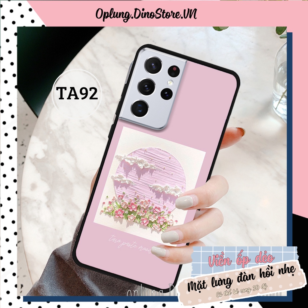Ốp lưng Samsung S21 - S21 FE - S21 Plus - S21 Ultra - Ốp điện thoại Samsung in hình bầu trời mặt trăng vintage đơn giản.