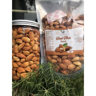 Hạnh nhân rang bơ vỏ mỏng 500g Nhập Khẩu Mỹ hạt hạnh nhân rang bơ thơm ngon