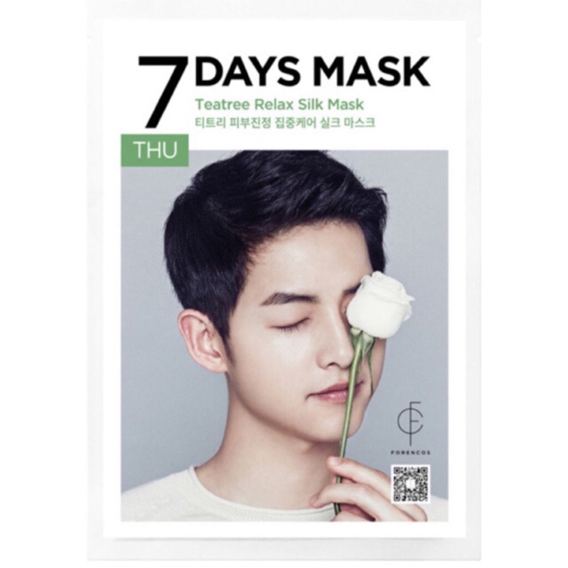 Combo 10 Mặt Nạ 7Days Mask Song Joong Ki Chính Hãng | BigBuy360 - bigbuy360.vn