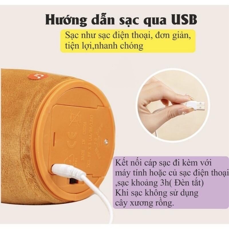 [ Hàng Sẵn ] Cây Xương Rồng Nhảy Múa Phát Ra Âm Thanh Vui Nhộn Cho Bé - 120 bài hát + có nhại tiếng